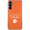 Clemson University Tigers Logo Galaxy S24 Clear Case